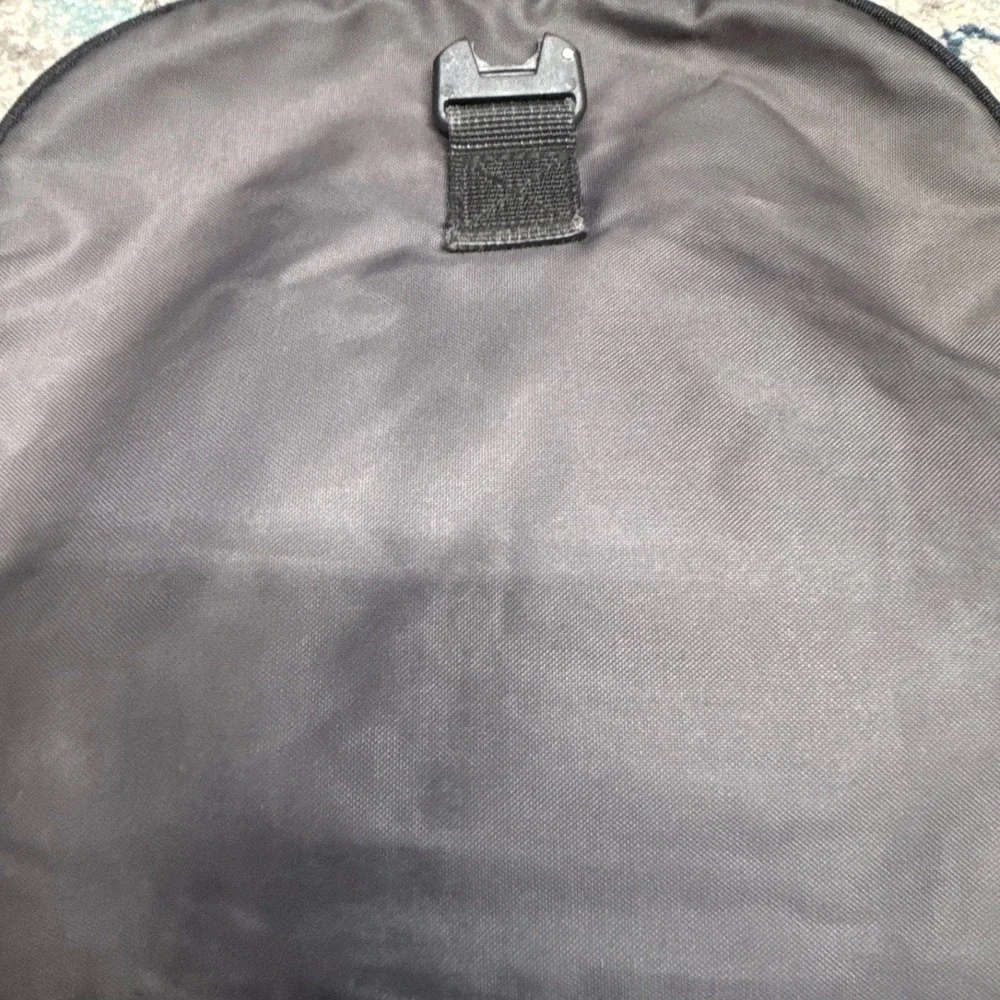 Eddie Bauer Black Nylon Ripstop Crossbody Messenger Bag Utility Travel Organizer